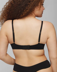 Soma / Wireless Push-Up Bra BLACK