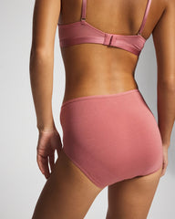 Soma / Cotton Modern Brief CLAY ROSE
