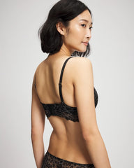 Soma / Corded Lace Bralette BLACK/IVORY CD
