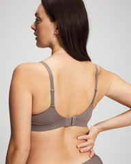 Soma / Rib Wireless Bra DARK TAUPE
