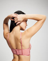 Soma / Tattoo Lace Embroidered Bralette ANTIQUE PINK