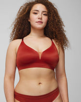 Soma / Convertible Bralette with Mesh Trim SIERRA REDWOOD
