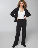 Soma / Relaxed Wide-Leg Pants BLACK