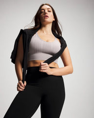 Soma / Seamless Bra With Strappy Back MINERAL GRAY