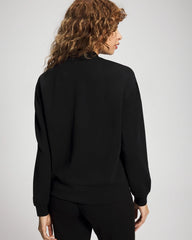 Soma / Modern Modal Bomber Jacket BLACK