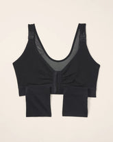 Soma / Post-Surgical Recovery Bra with Drain Pockets BLACK