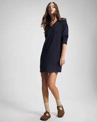 Soma / Ultrasoft Fleece Sweatshirt Dress MIDNIGHT SKIES