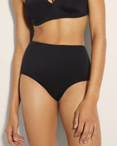 Soma / High-Waist Cheeky Panty BLACK