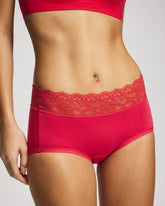 Soma / Brief Panty with Enchanting Lace HEARTS DESIRE