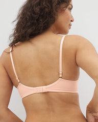 Soma / Embraceable Perfect Coverage Bra with Crochet Lace PEACH PARFAIT