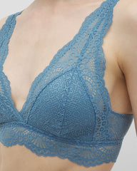 Soma / Crochet Lace Bralette BLUE HEAVEN