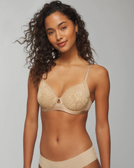 Soma / Perfect Coverage Bra with Lace WARM AMBER