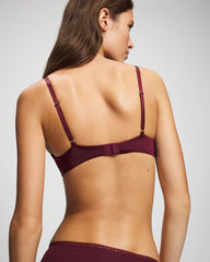 Soma / Wireless Push-Up Bra VELVET PLUM