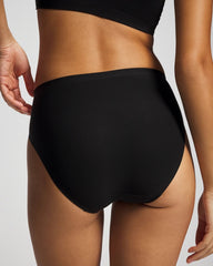 Soma / Soft Stretch High Leg Panty BLACK