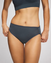Soma / Cotton High Leg Panty PETROL