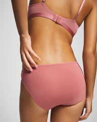 Soma / Cotton Bikini Panty CLAY ROSE