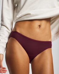 Soma / Cotton Bikini Panty VELVET PLUM