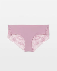 Soma / Cheeky Hipster Panty with Lace Back BEACH PLUM