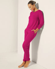 Soma / Long-Sleeve Pajama Top PINK COSMO
