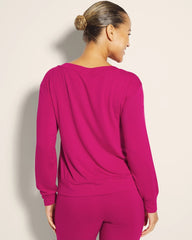 Soma / Long-Sleeve Pajama Top PINK COSMO