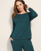 Soma / Long-Sleeve Pajama Top DEEP TEAL