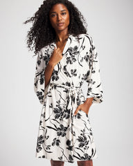Soma / Short Robe REFLECTION BLOOMS CHAMP
