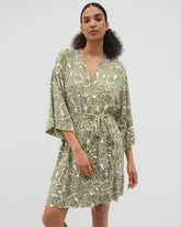 Soma / Short Robe PALMTASTIC VETIVER/CHAMP