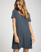 Soma / Short Sleeve Scoop Neck Sleepshirt PETROL
