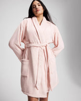 Soma / Plush Short Robe PRETTY PINK