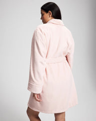 Soma / Plush Short Robe PRETTY PINK