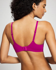 Soma / Wireless Bra with Lace MAGENTA ORCHID
