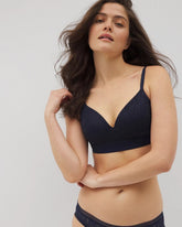 Soma / Wireless Bra with Lace NIGHTFALL NAVY