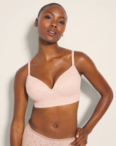 Soma / Wireless Bra with Lace HUSH