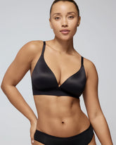 Soma / Luxe Plunge Bralette BLACK