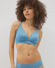 Soma / Luxe Plunge Bralette BLUE HEAVEN