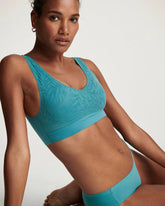 Soma / Lace Bralette CERULEAN TEAL