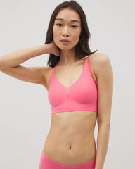 Soma / Racerback Mesh Bralette CAMELLIA ROSE