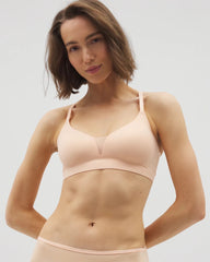 Soma / Mesh Adjustable Bralette PEACH PARFAIT