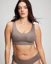 Soma / Rib Bralette DARK TAUPE