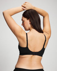 Soma / Rib Adjustable Bralette BLACK