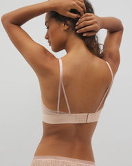 Soma / Triangle Bralette with Lace HUSH