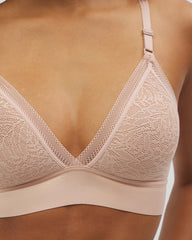 Soma / Triangle Bralette with Lace HUSH