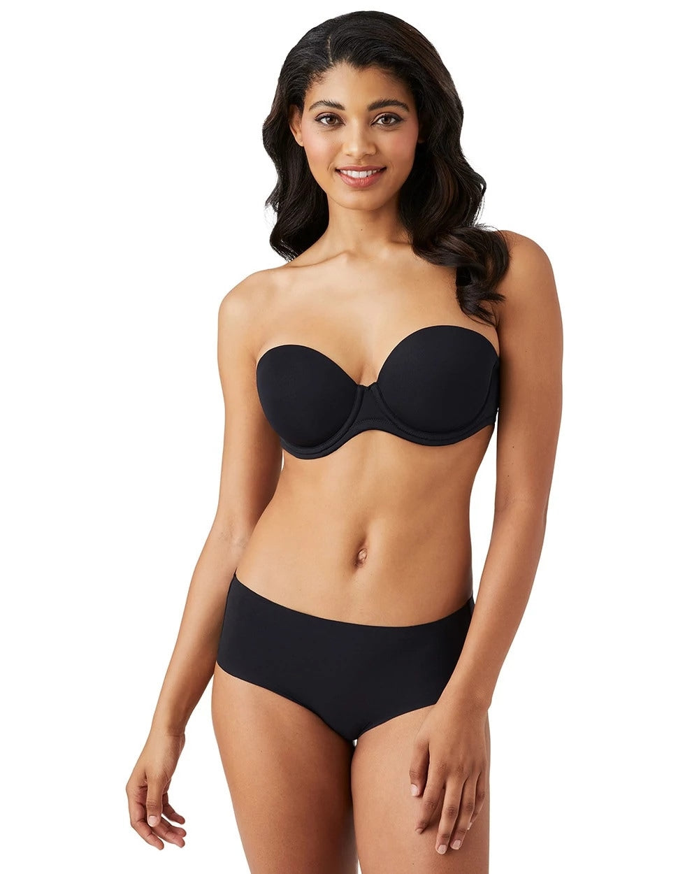 Soma / Red Carpet Full Figure Strapless Bra BLACK