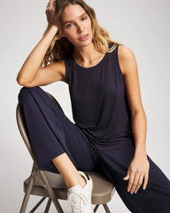 Soma / Rib Knit Tank DEEP INDIGO