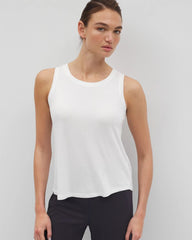 Soma / Rib Knit Tank OPTIC WHITE