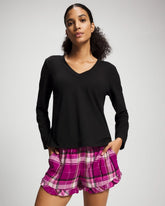 Soma / Pajama Set FASHIONABLY PLAID MAGENTA