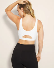 Soma / High-Neck Yoga Bra OPTIC WHITE