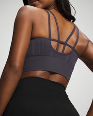 Soma / Seamless Bra With Strappy Back GRAY INK