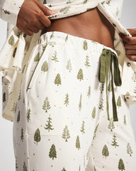 Soma / Ankle Pajama Pant FESTIVE FIRS CHAMP DREAMS