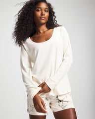 Soma / Long Sleeve Pajama Top CHAMPAGNE DREAMS